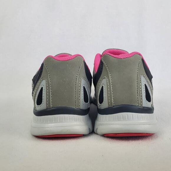 Hytest Safety Footwear Woman’s 6 W Athletic Oxford Steel Toe K17112 Grey Pink - Picture 5 of 9